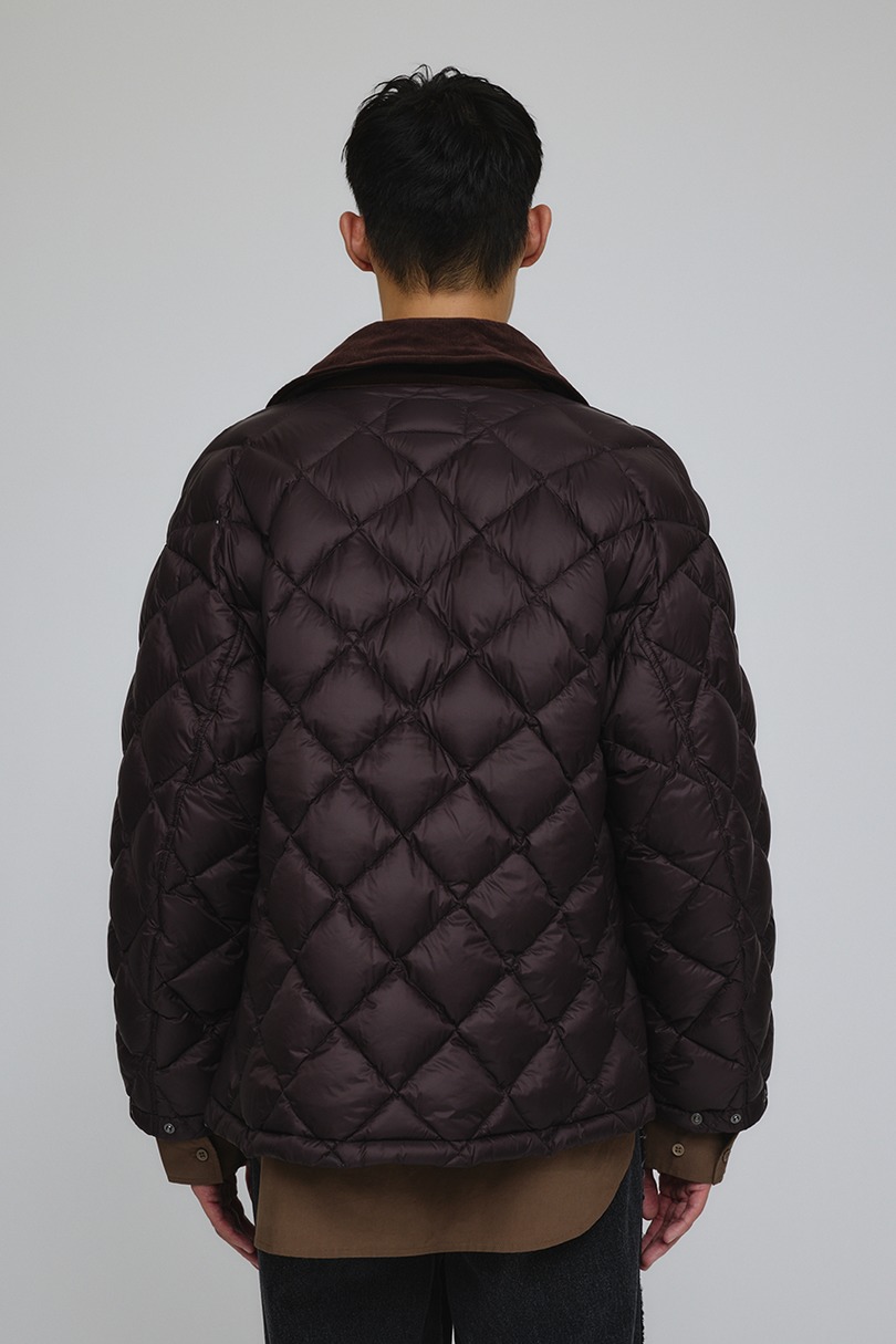 【別注】TAIONメンズダウンジャケット 詳細画像 BRN 7