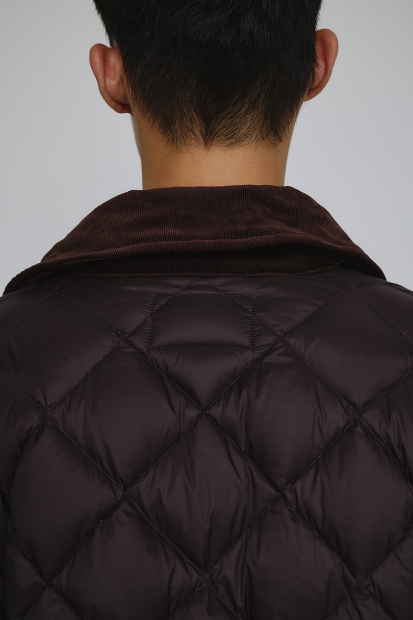 【別注】TAIONメンズダウンジャケット 詳細画像 BRN 8