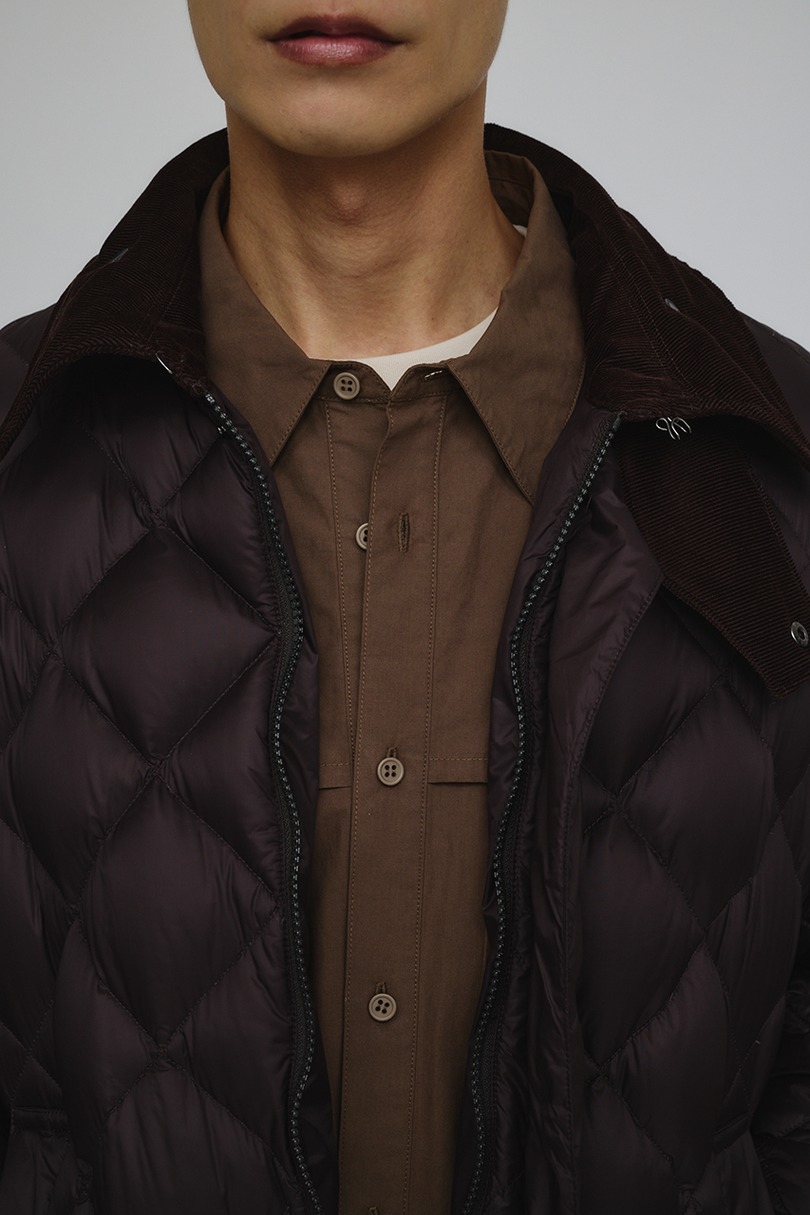 【別注】TAIONメンズダウンジャケット 詳細画像 BRN 9