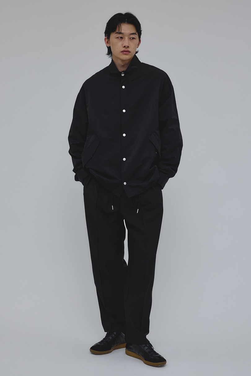 2タックテーパードパンツ 詳細画像 BLK 2