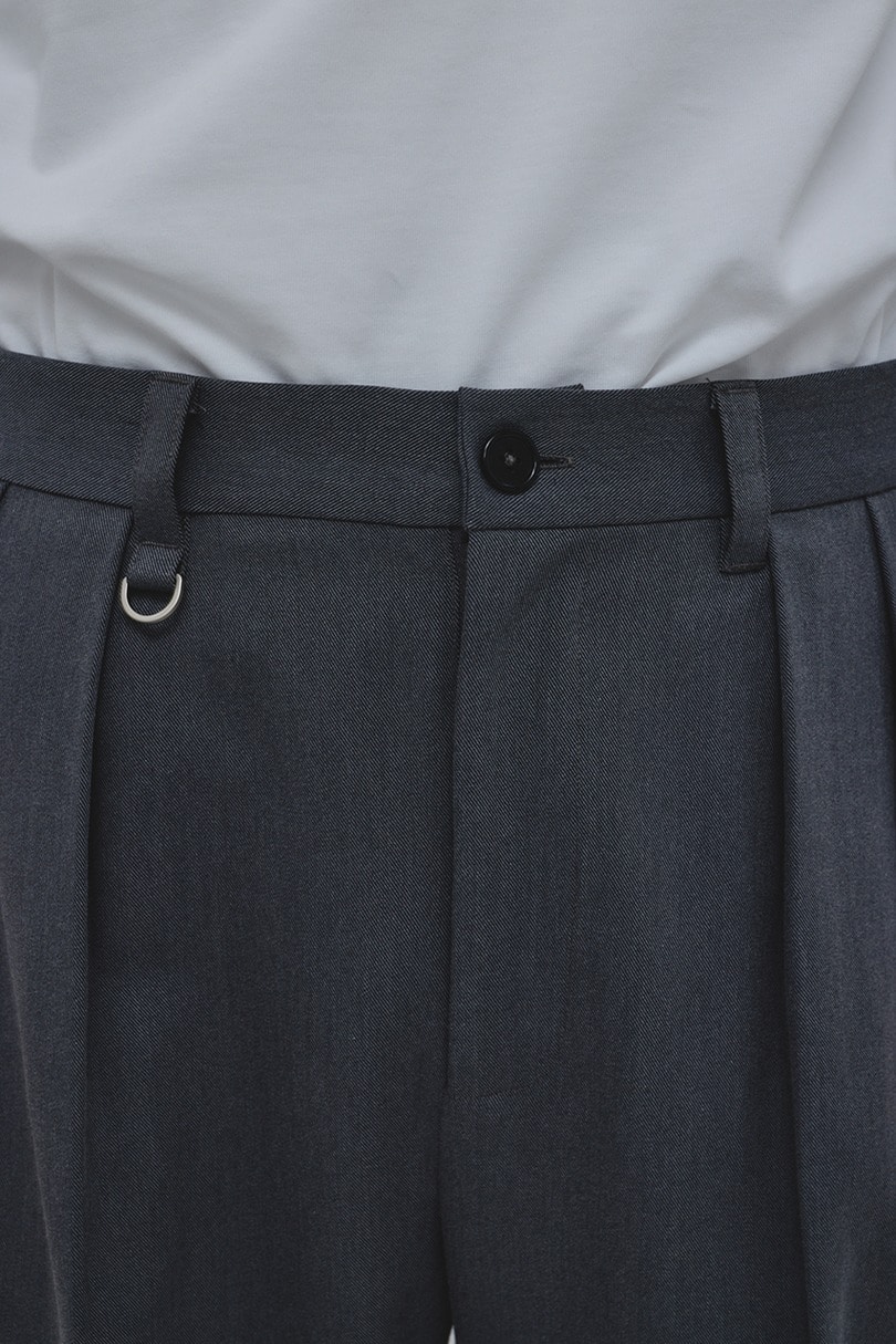 2タックテーパードパンツ 詳細画像 GRY 10