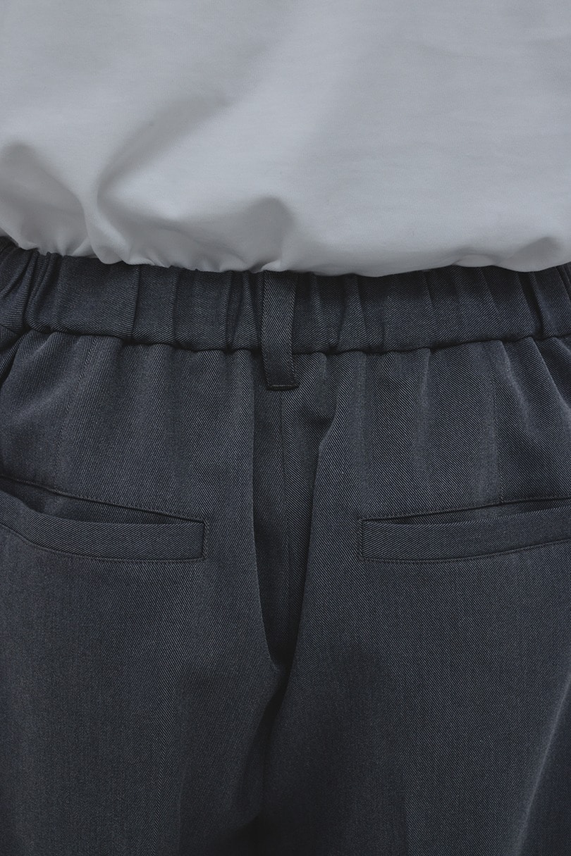 2タックテーパードパンツ 詳細画像 GRY 13