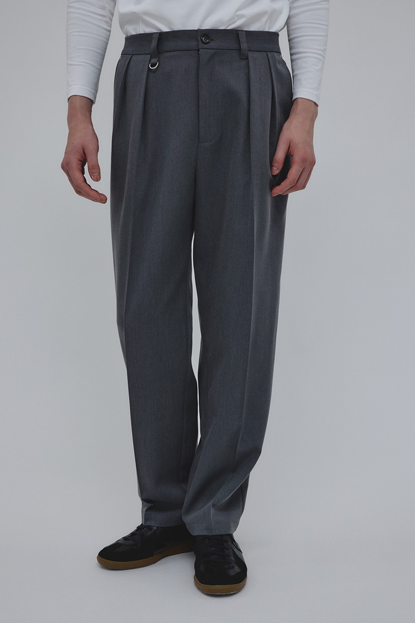 2タックテーパードパンツ 詳細画像 GRY 6