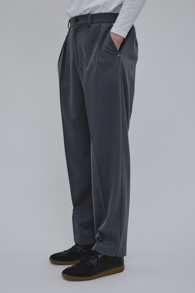 2タックテーパードパンツ 詳細画像 GRY 7