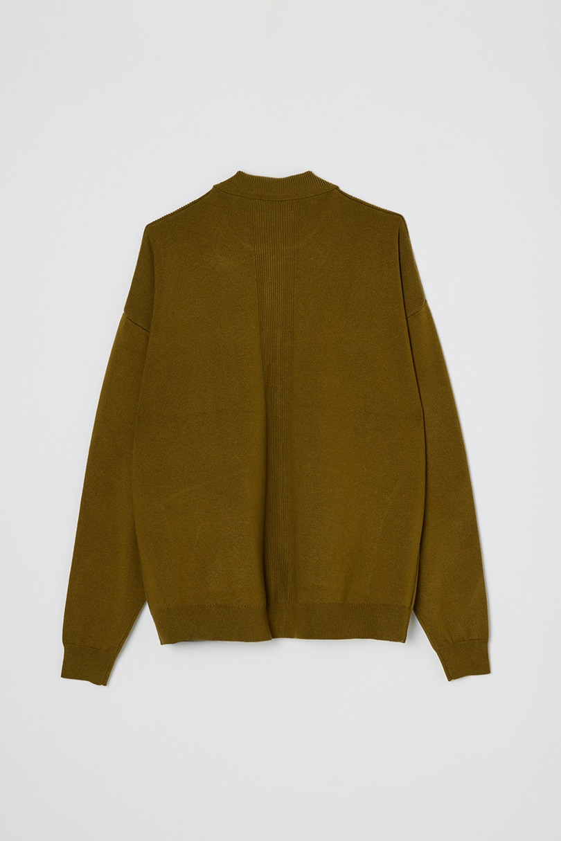 リブカラーニットカーディガン 詳細画像 KHA 14