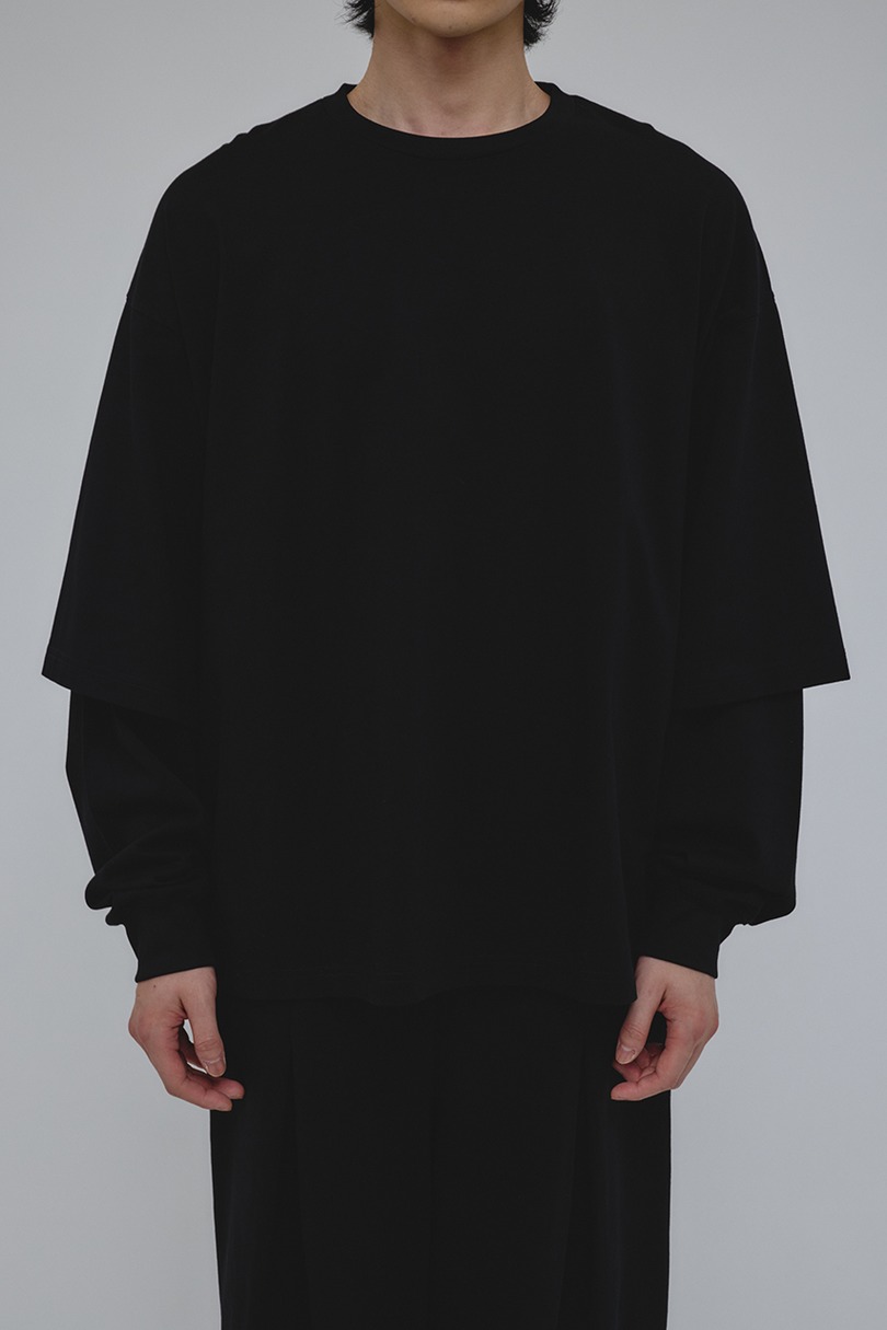 レイヤードロングスリーブT