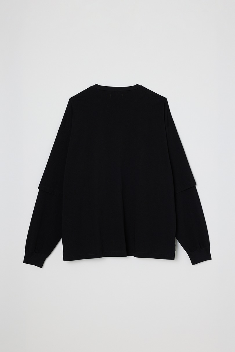 レイヤードロングスリーブT 詳細画像 BLK 14