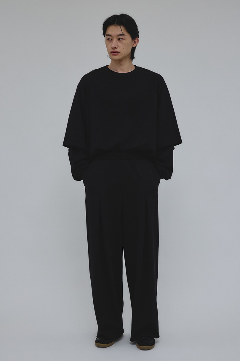 レイヤードロングスリーブT 詳細画像 BLK 3