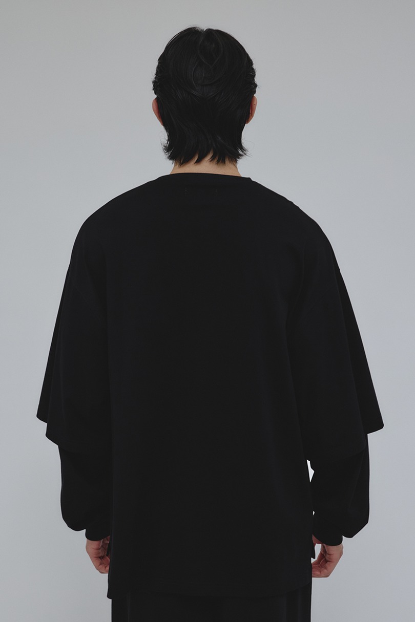 レイヤードロングスリーブT 詳細画像 BLK 7