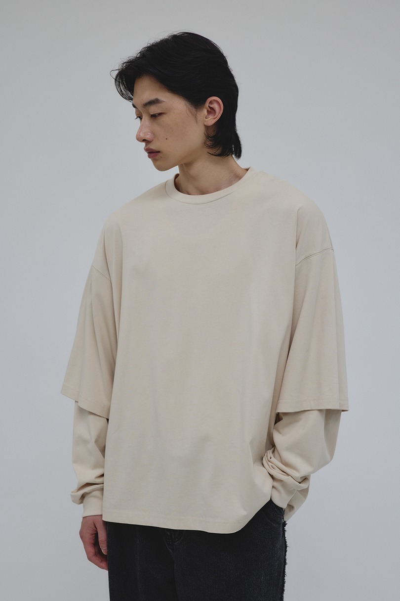 レイヤードロングスリーブT