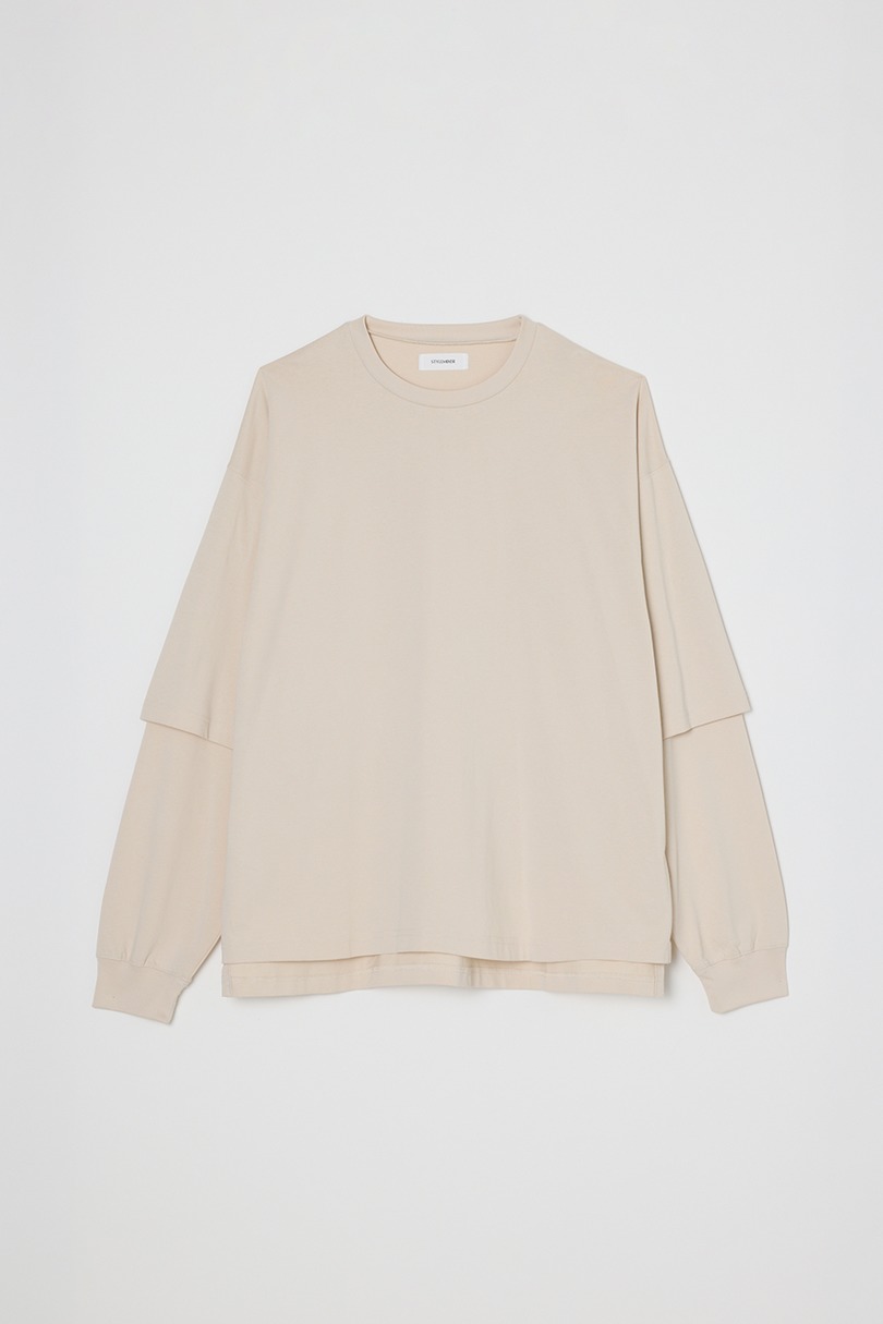 レイヤードロングスリーブT 詳細画像 L/BEG 14