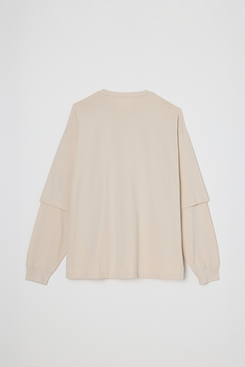 レイヤードロングスリーブT 詳細画像 L/BEG 15