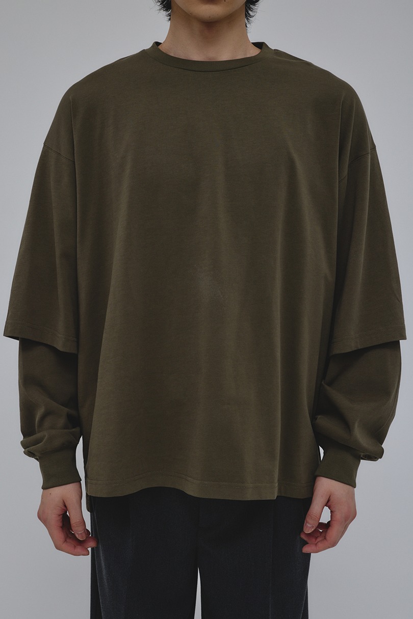 レイヤードロングスリーブT 詳細画像 KHA 10