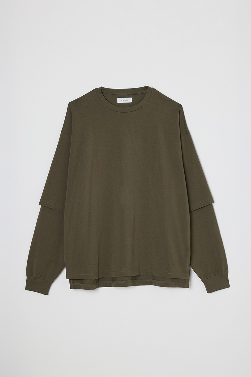 レイヤードロングスリーブT 詳細画像 KHA 14