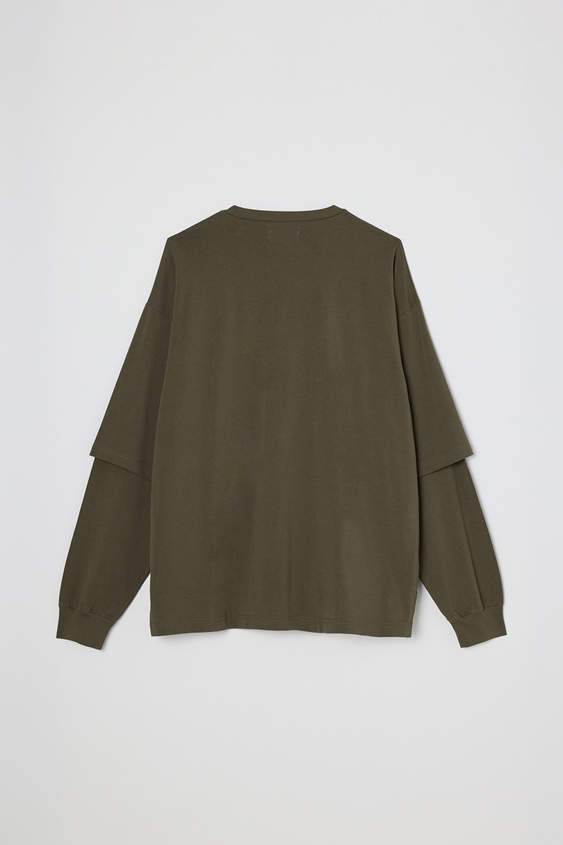 レイヤードロングスリーブT 詳細画像 KHA 15