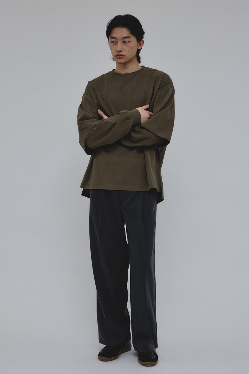 レイヤードロングスリーブT 詳細画像 KHA 2