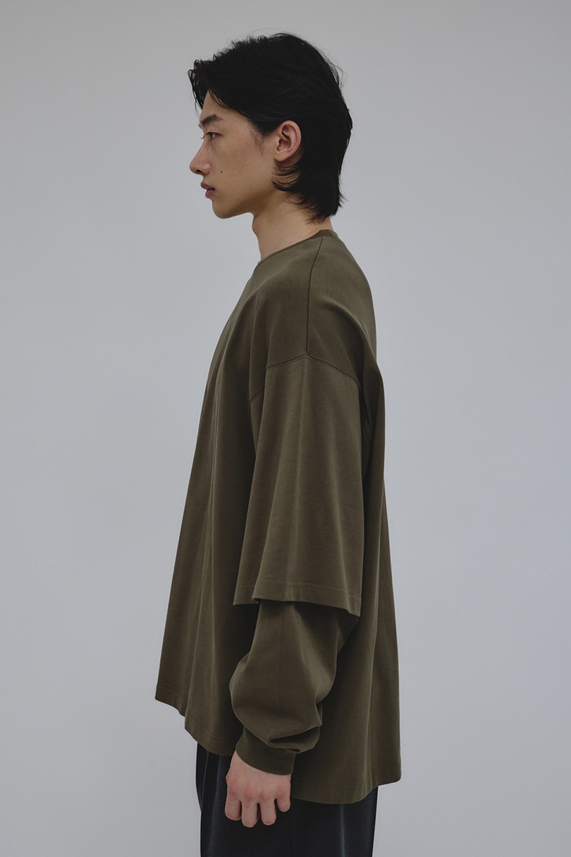 レイヤードロングスリーブT 詳細画像 KHA 6