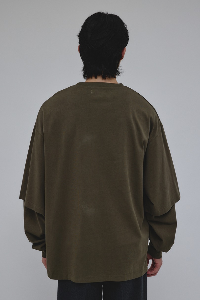 レイヤードロングスリーブT 詳細画像 KHA 7