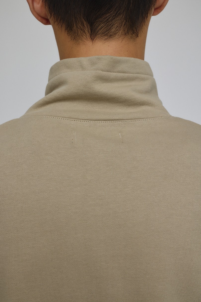 レイヤードハーフジップスウェット 詳細画像 BEG 13