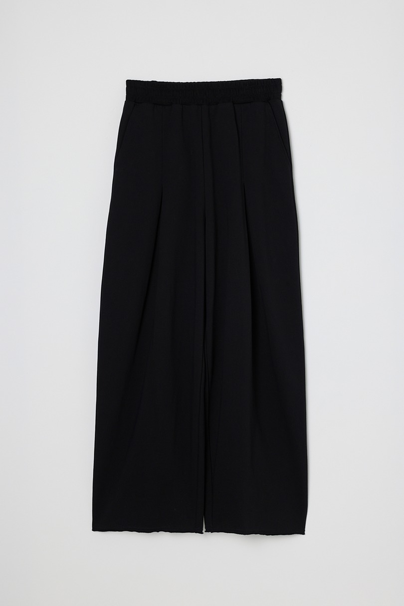 ワイドタックスウェットパンツ 詳細画像 BLK 12