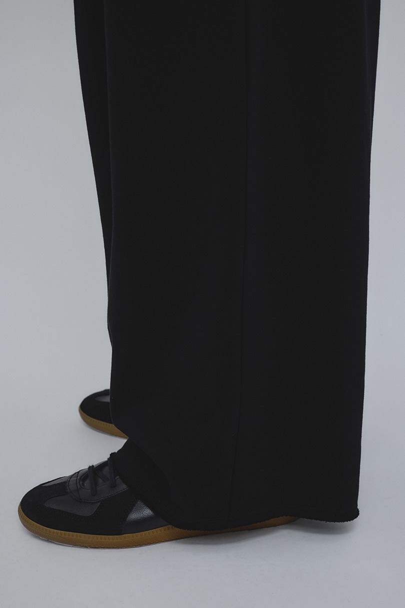 ワイドタックスウェットパンツ 詳細画像 BLK 9