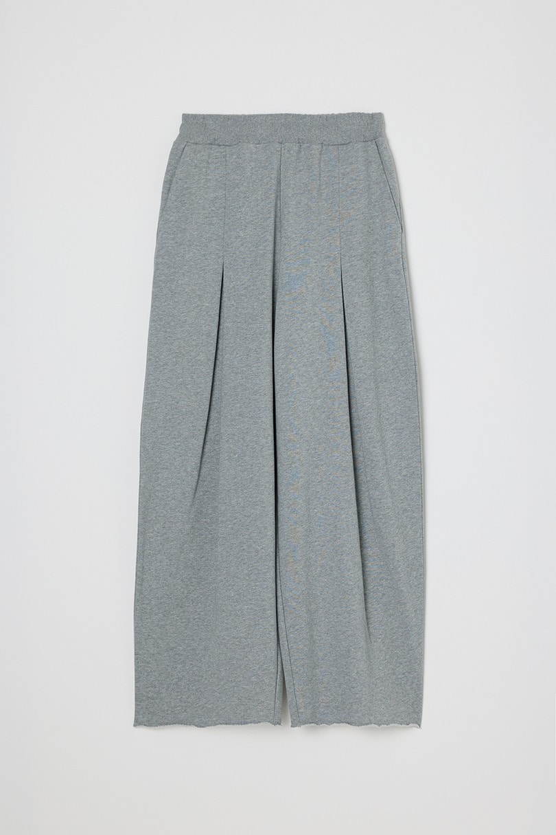 ワイドタックスウェットパンツ 詳細画像 T.GRY 12