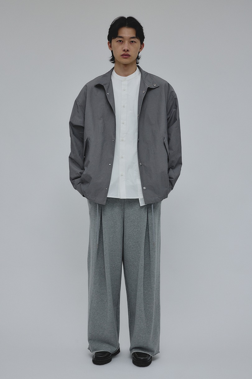 ワイドタックスウェットパンツ 詳細画像 T.GRY 3