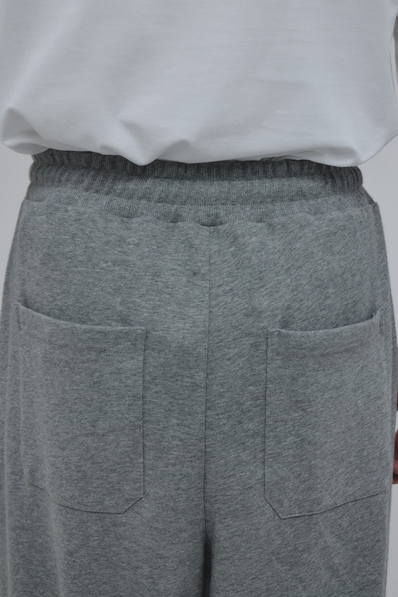 ワイドタックスウェットパンツ 詳細画像 T.GRY 8