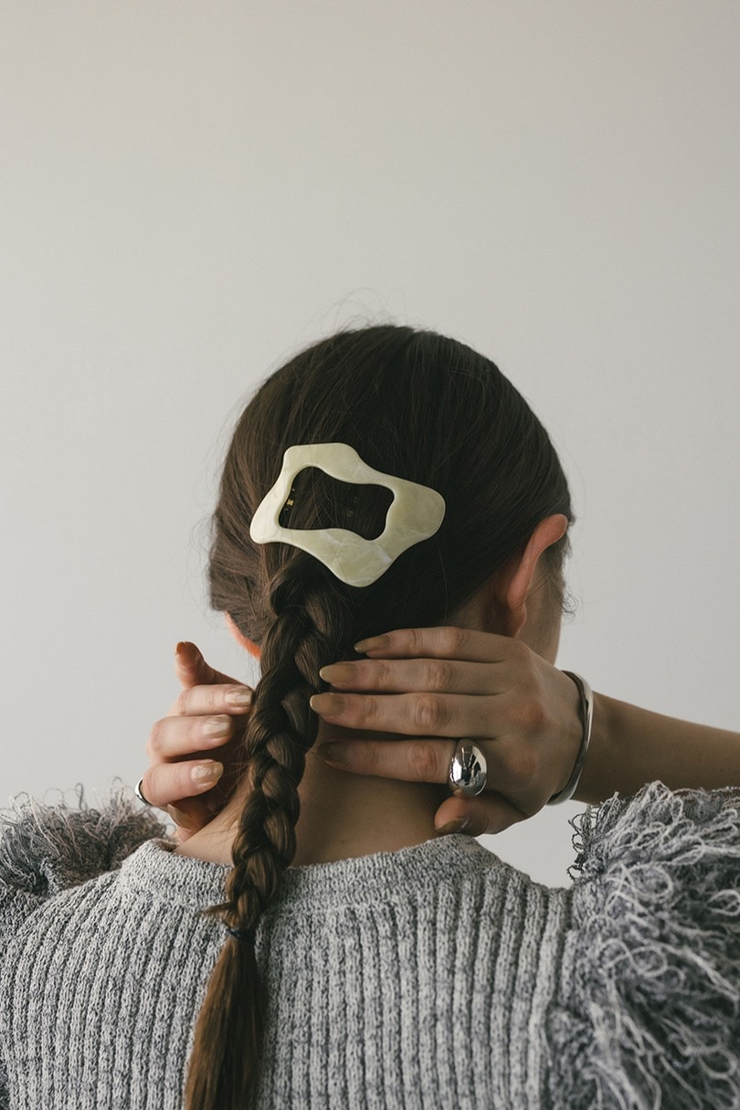 マーブルバレッタ