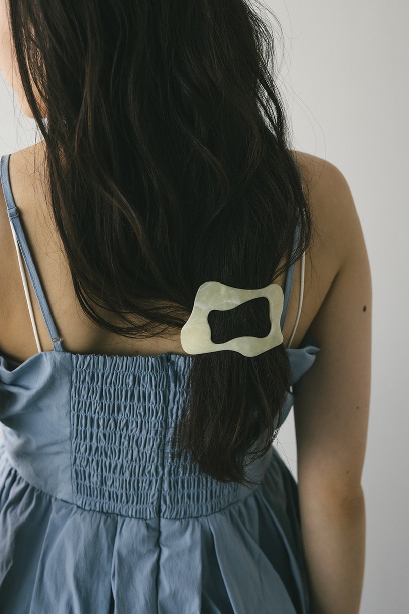 マーブルバレッタ 詳細画像 IVOY 4