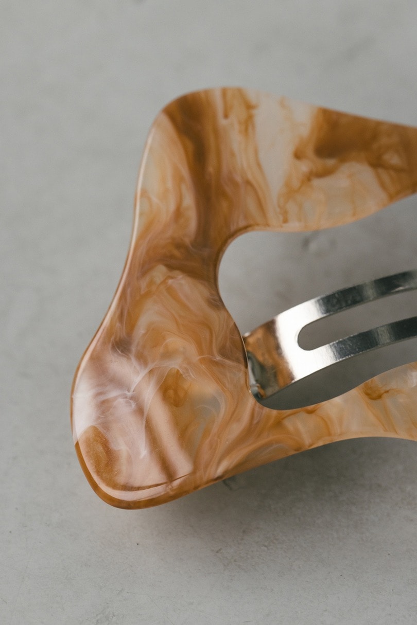 マーブルバレッタ 詳細画像 BRN 10