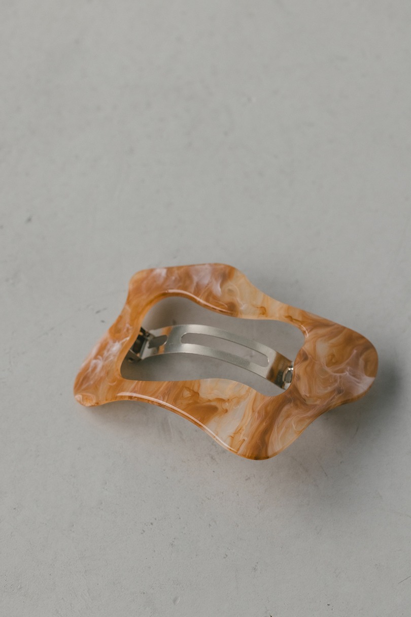 マーブルバレッタ 詳細画像 BRN 4