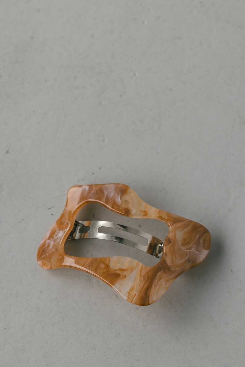 マーブルバレッタ 詳細画像 BRN 5