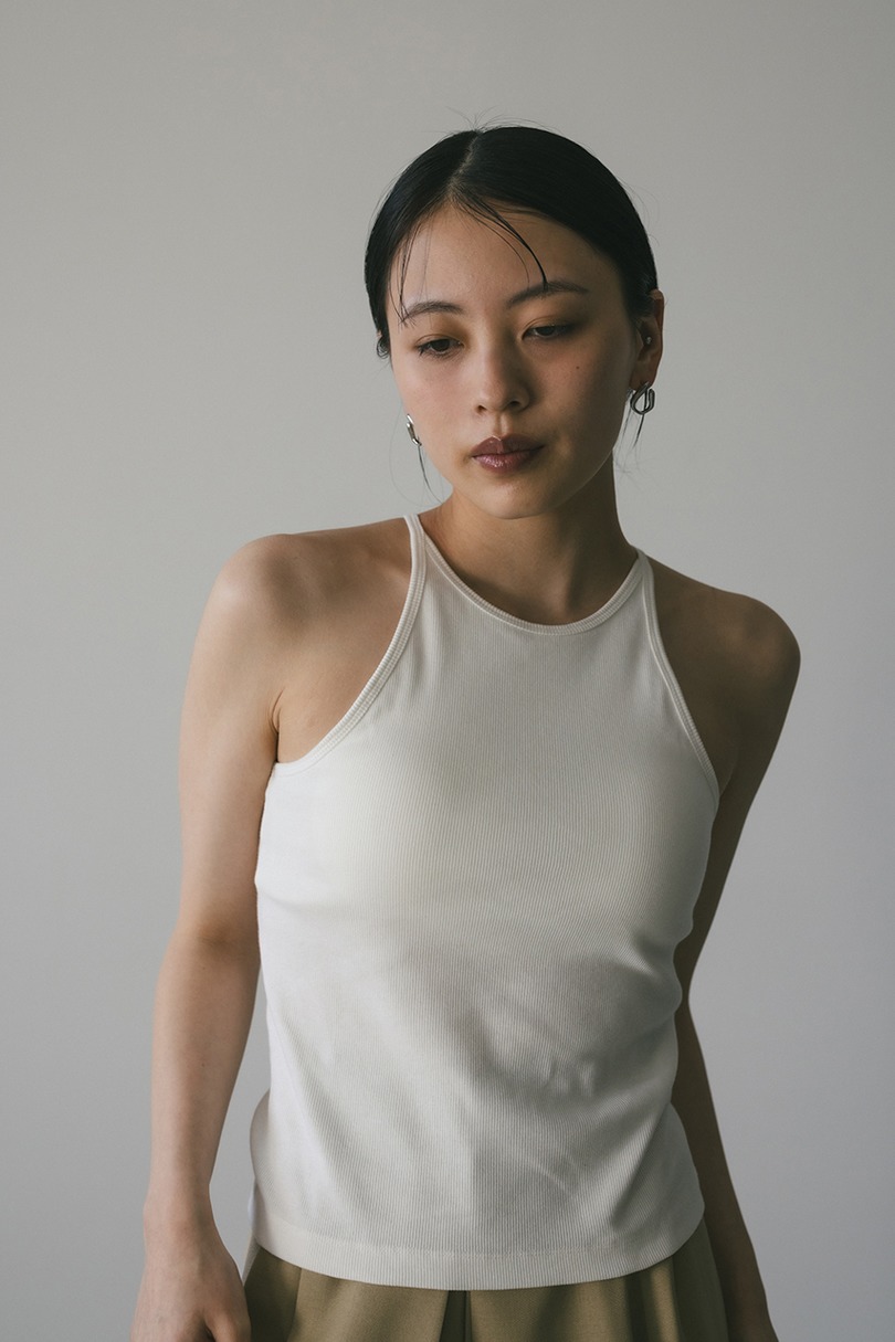 カップ付きアメスリタンク 詳細画像 WHT 2