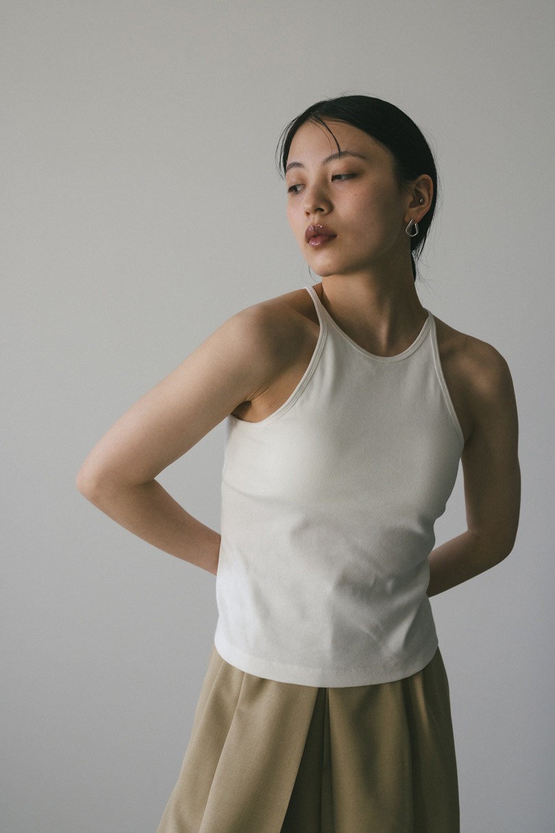 カップ付きアメスリタンク 詳細画像 WHT 3