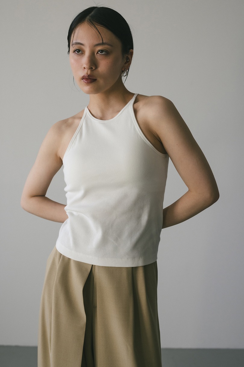 カップ付きアメスリタンク 詳細画像 WHT 4