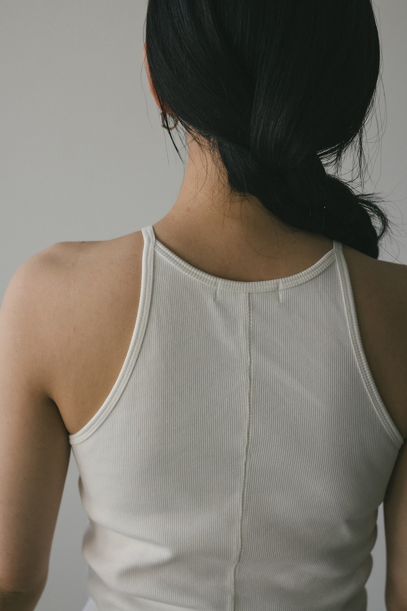 カップ付きアメスリタンク 詳細画像 WHT 8