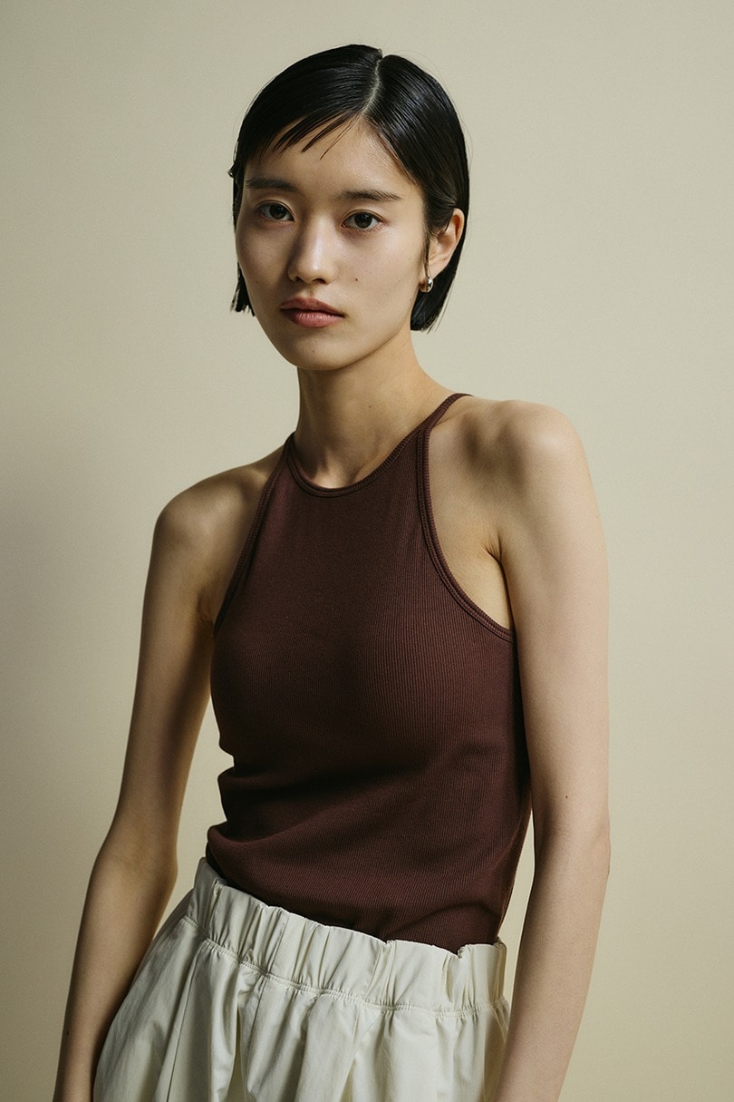 カップ付きアメスリタンク 詳細画像 BRN 3