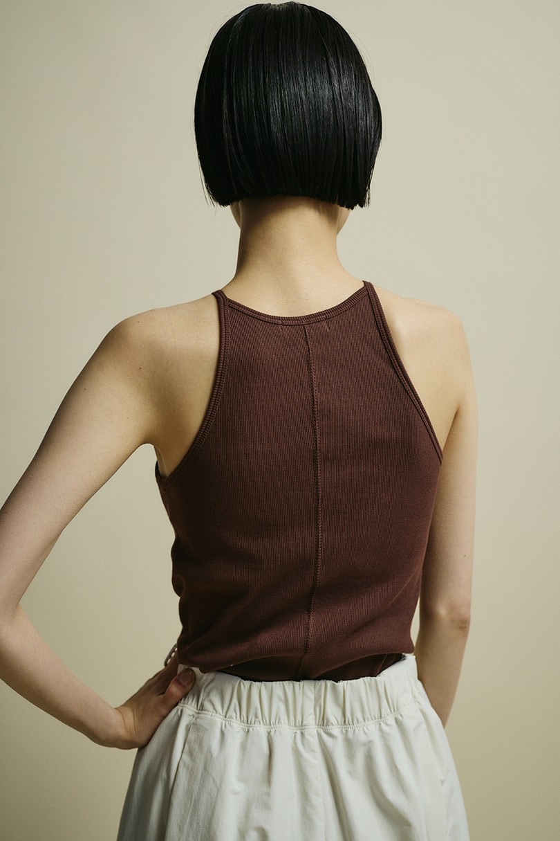 カップ付きアメスリタンク 詳細画像 BRN 4