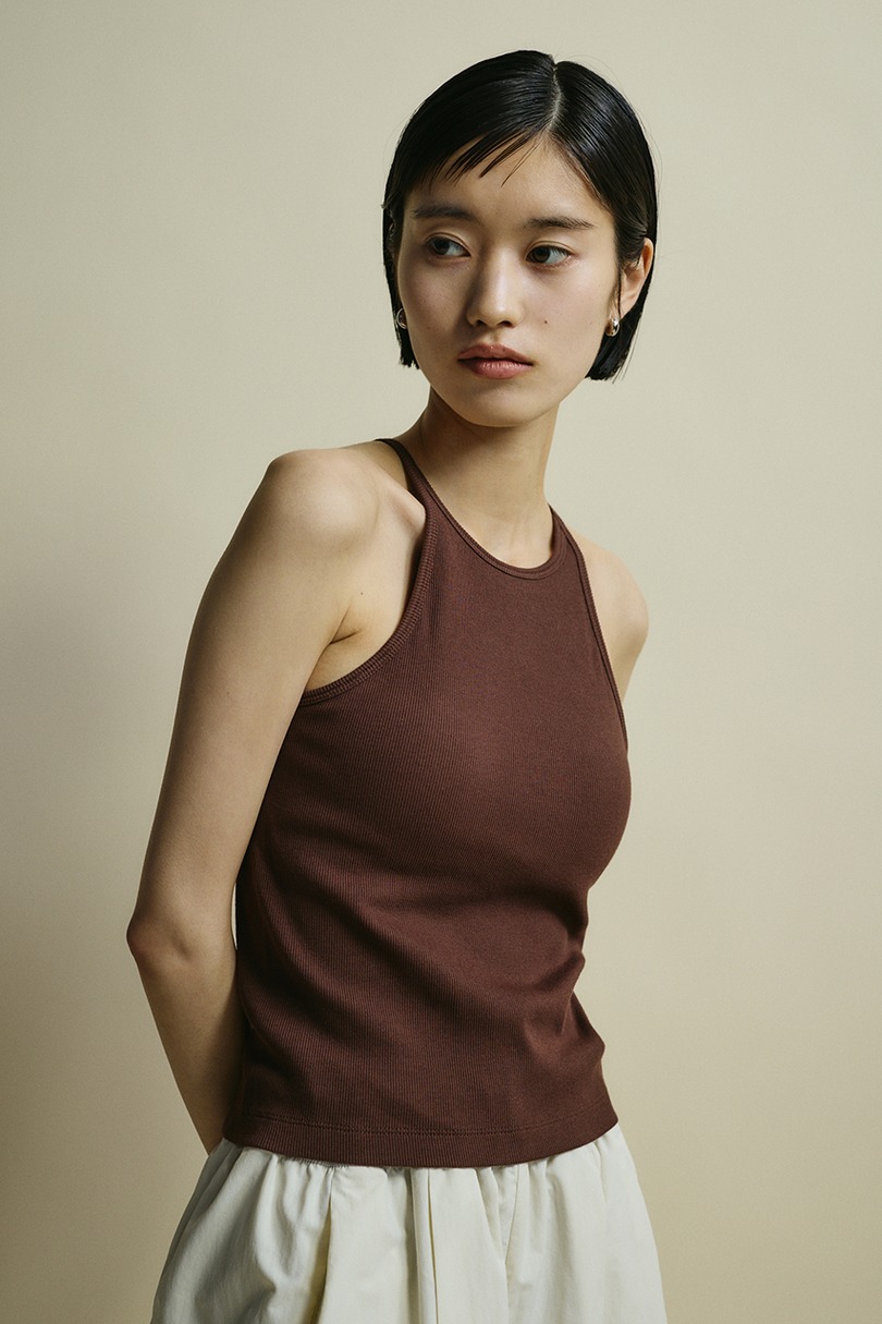 カップ付きアメスリタンク 詳細画像 BRN 5