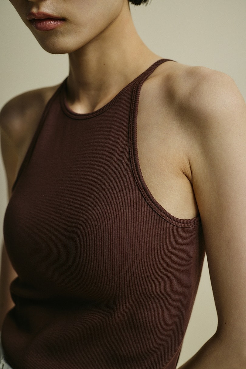 カップ付きアメスリタンク 詳細画像 BRN 7