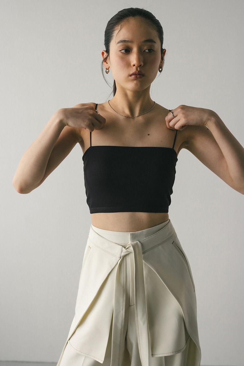 カップ付きバンドゥ 詳細画像 D/BRN 2