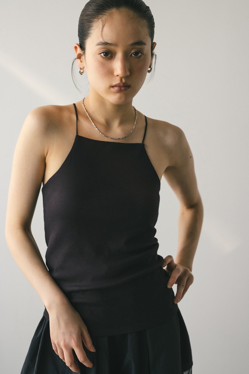 カップ付きアメスリキャミ