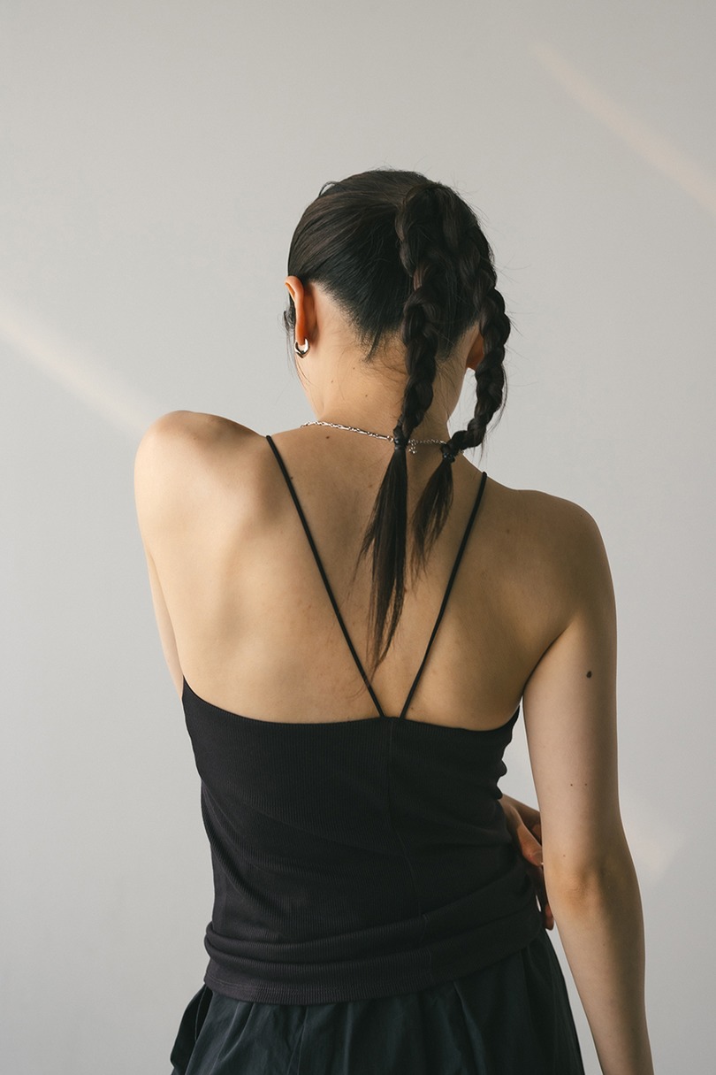 カップ付きアメスリキャミ 詳細画像 D/BRN 3