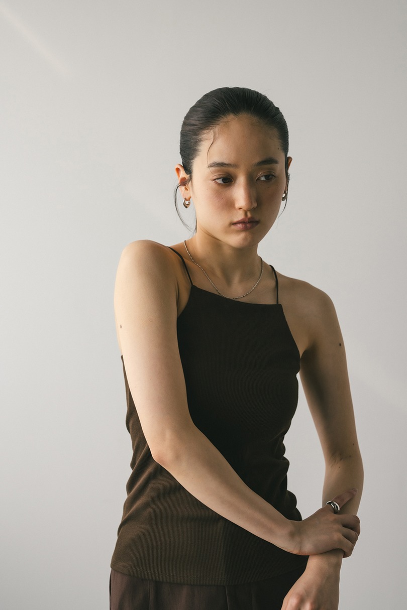 カップ付きアメスリキャミ 詳細画像 KHA 2