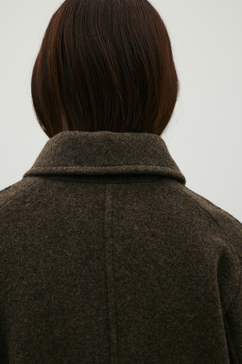 2WAYウールロングコート 詳細画像 BRN 11