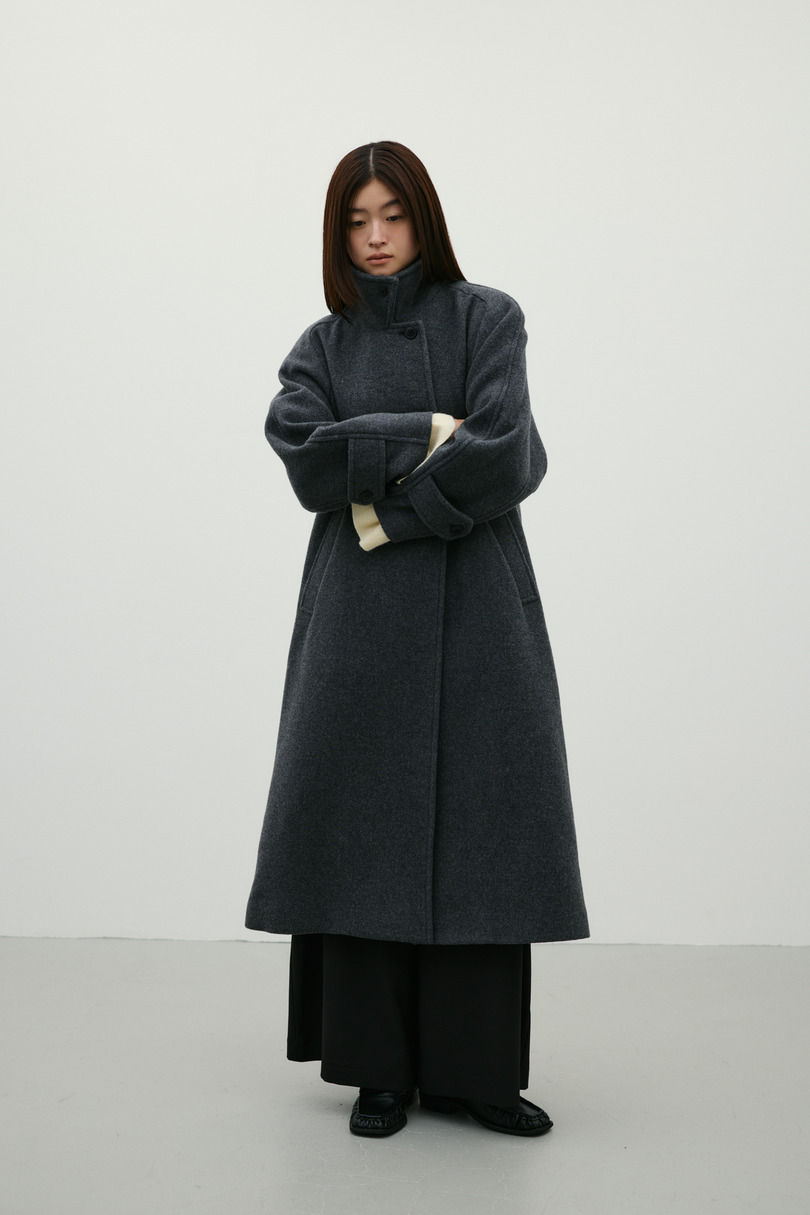 2WAYウールロングコート 詳細画像 GRY 9