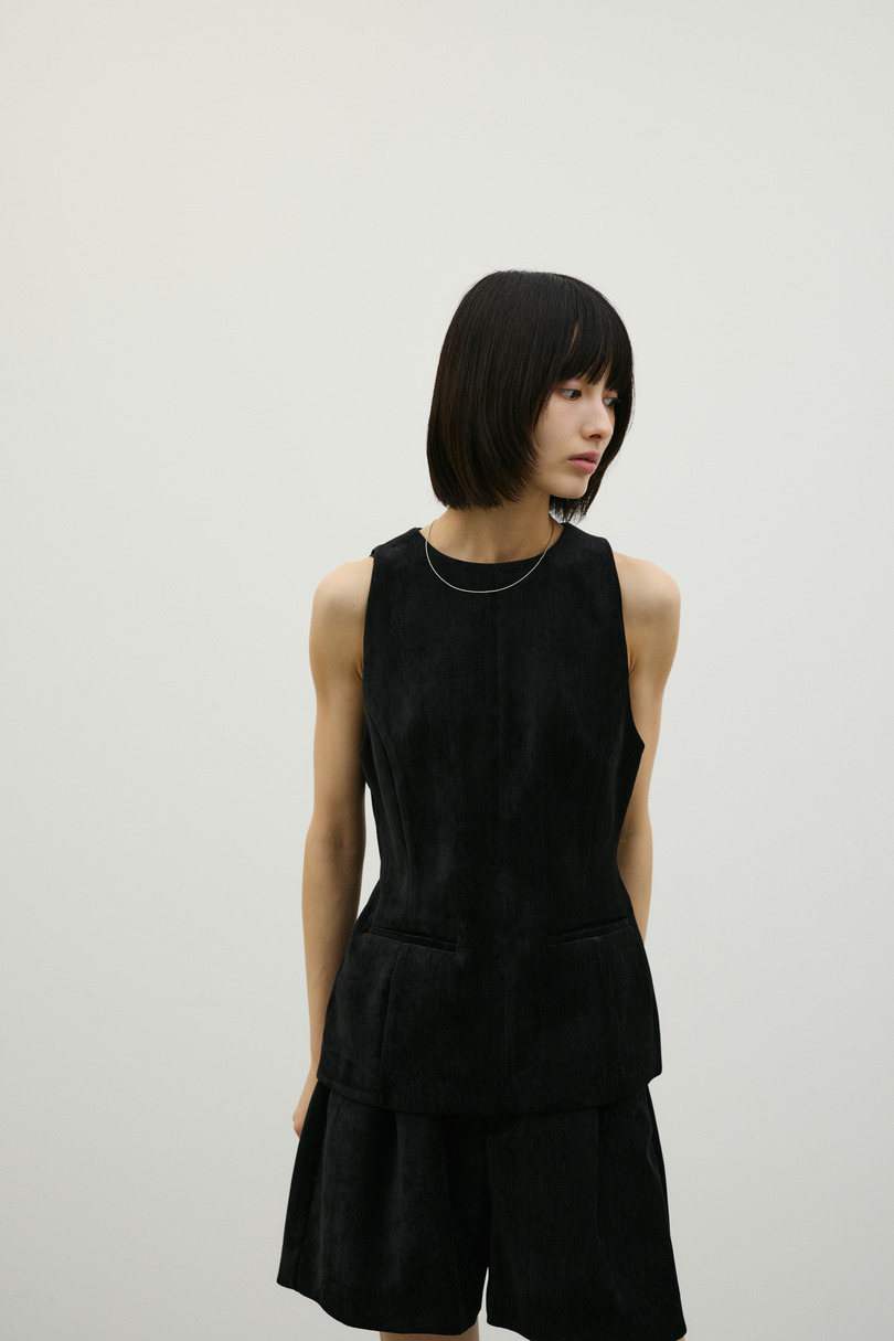 ベロアフォルムベストトップ 詳細画像 BLK 6