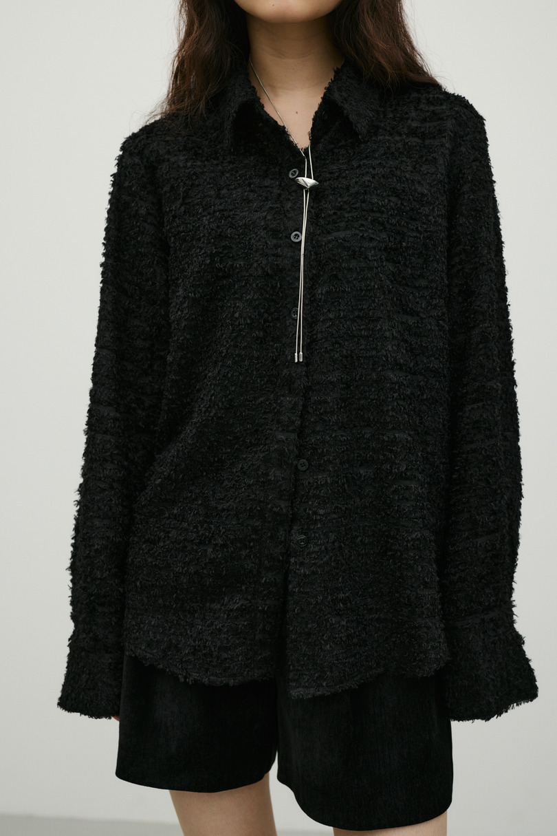 フリンジシャツ 詳細画像 BLK 5
