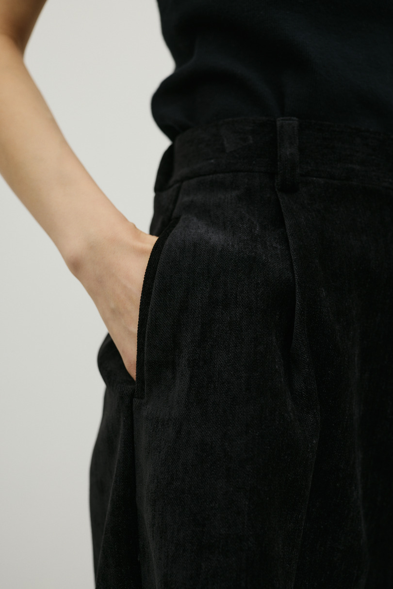 ベロアハーフパンツ 詳細画像 BLK 9